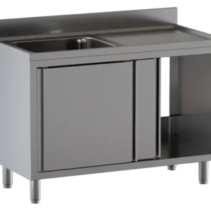 Spülschrank ECO 14x7 mit 1 Becken links