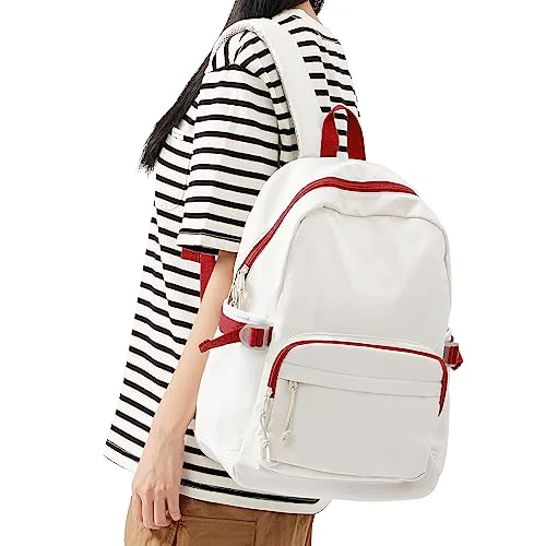 School Bag Secondary School Daypack, 14 Inch Laptop Backpack, Water Resistant Backpack for Teen Bookbag Middle School Students Backpack