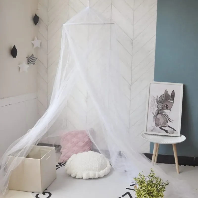 Bed canopy room decoration - insect screen hanging canopy