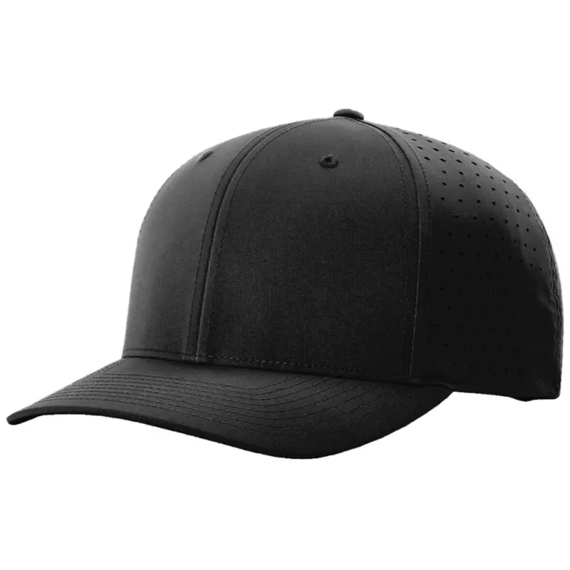 Richardson Black Laser Perf R-Flex Snapback