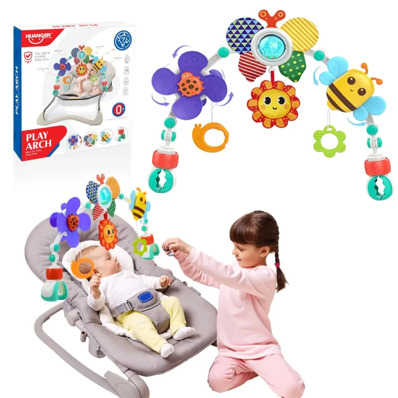 Baby carriage toy baby carriage chain baby carriage chain for baby gift baby car seat toy newborns
