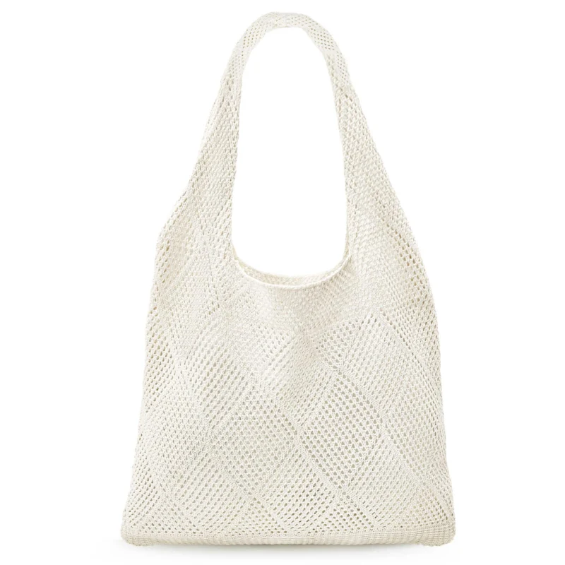 Beach Bag Summer, Knitted Bag Beach, Bag Shoulder Bag Summer Bags for Travel