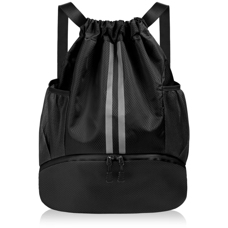 Fashion sports backpacks, gym bag, large capacity drawstring sports bag