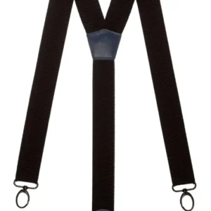 Extra wide Y-shaped suspenders with snap hooks