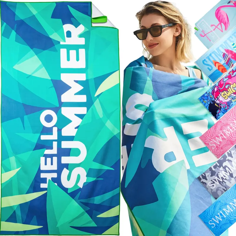 Beach towel Large, microfiber towel