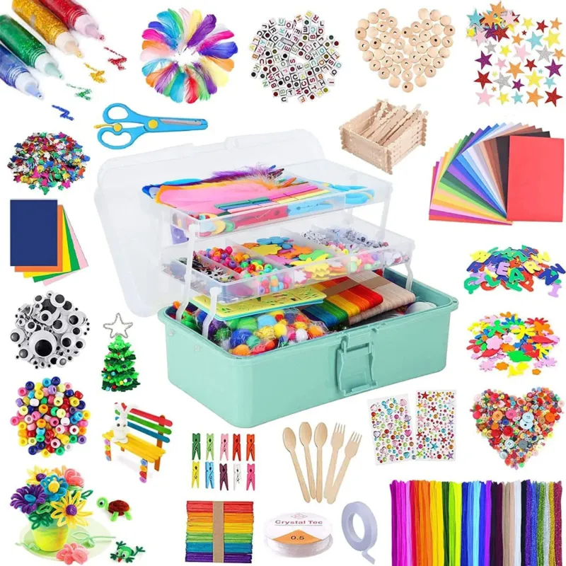 Craft kit children, DIY craft kit children, craft supplies scrapbooking, craft supplies for children craft kit