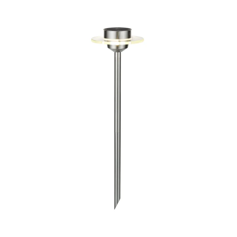 Paulmann Special Solarspieß Ufo IP44 LED 1x0,2W Edelstahl/Klar Edelstahl/Glas