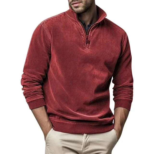 Fleece Pullover Herren – Cavarno