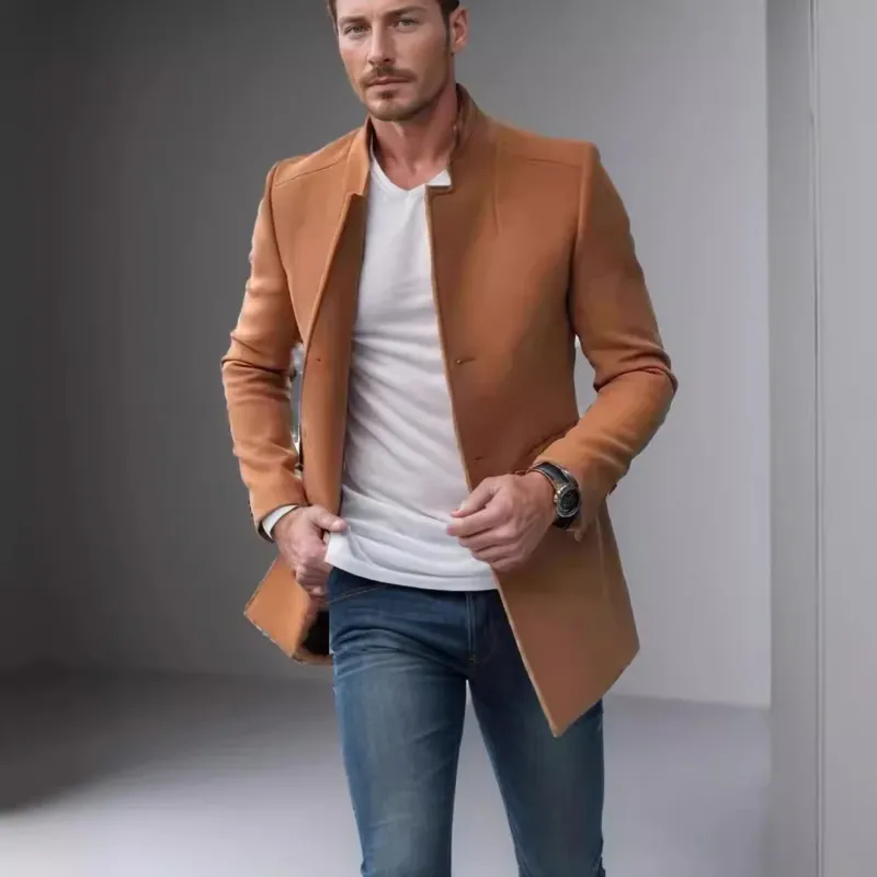Herren modischer Steppblazer – Tianoro
