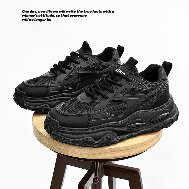 Damen Sportliche Netz-Sneaker mit rutschfester Profilsohle und atmungsaktiver Konstruktion – Névara