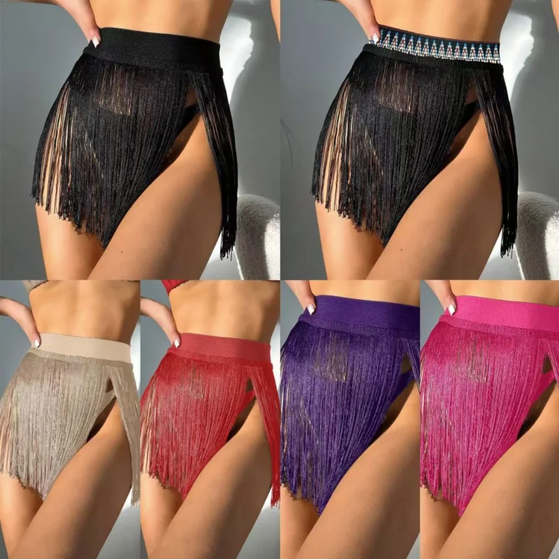Damen Fransen-Bikini-Slip – Maréssa