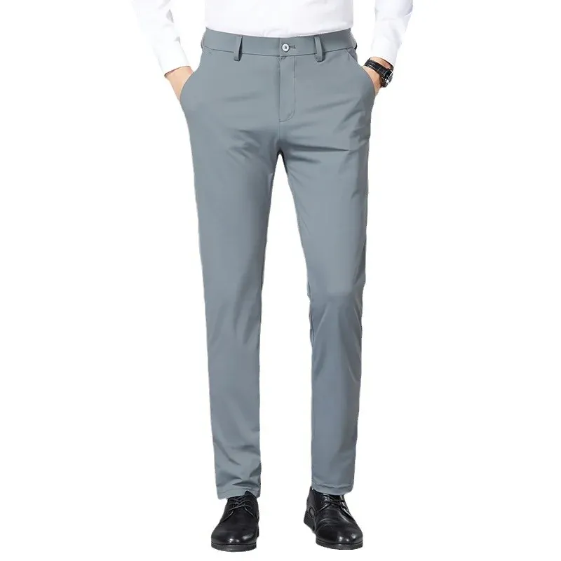 Herren elegante Slim-Fit Anzughose – Marzano