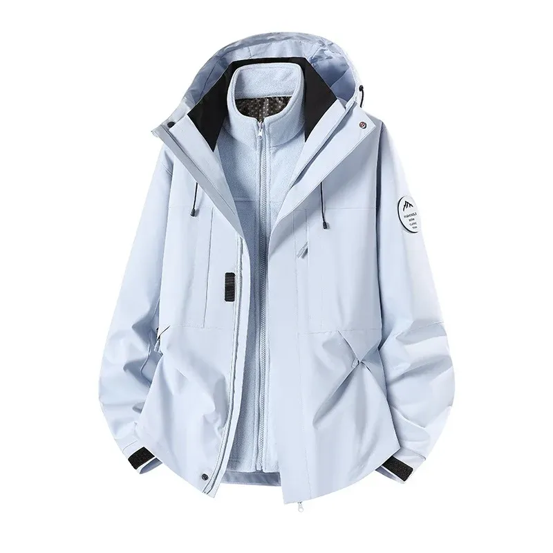 Herren Wetterfeste technische Softshell‑Trekkingjacke mit Kapuze und isolierendem Inneneinsatz Echo Archiv