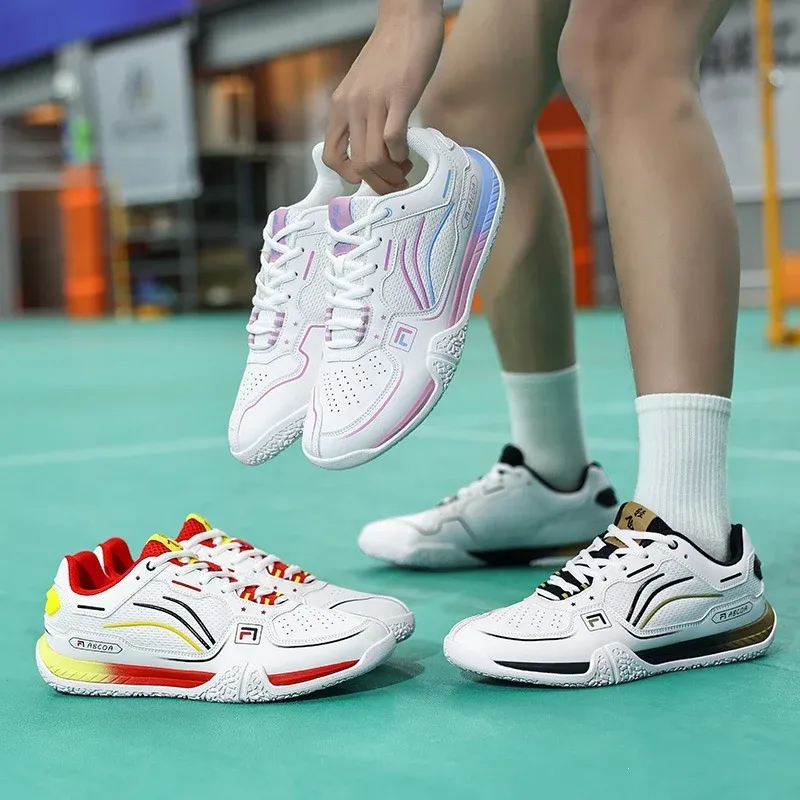 Herren Atmungsaktiver Performance-Tennisschuh mit verstärkter Zehenkappe – Tavélo