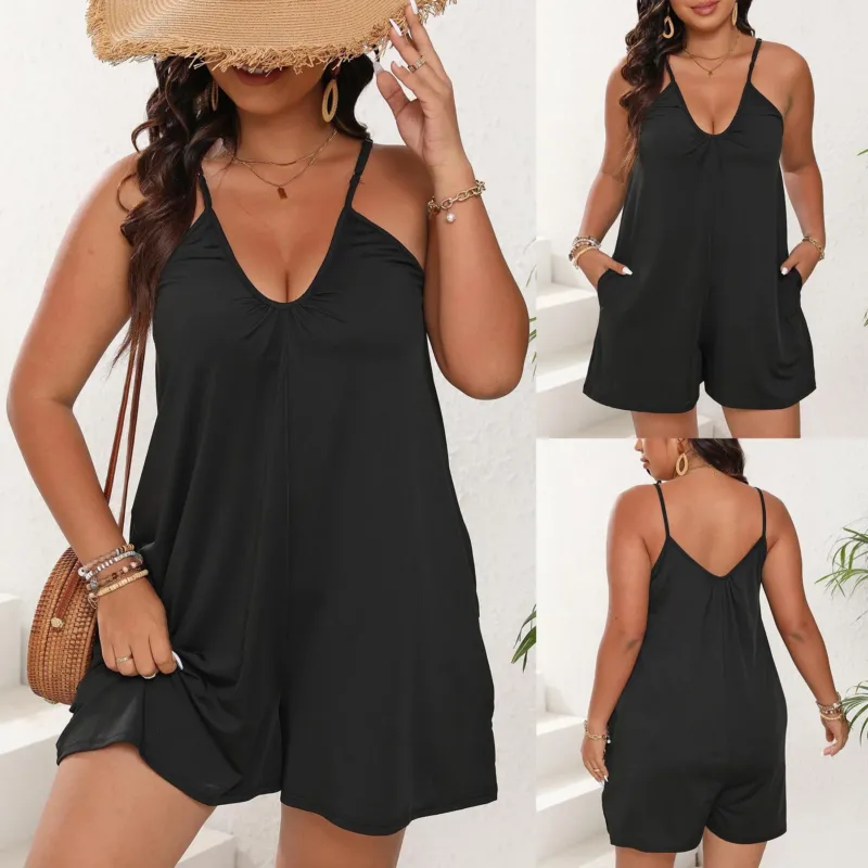 Damen eleganter Beach-Jumpsuit – Solévia