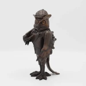 Bronzen beeld UIL xxcm - Doika - Bronzen beeld - Doika - 5410807014530 - BS1453B