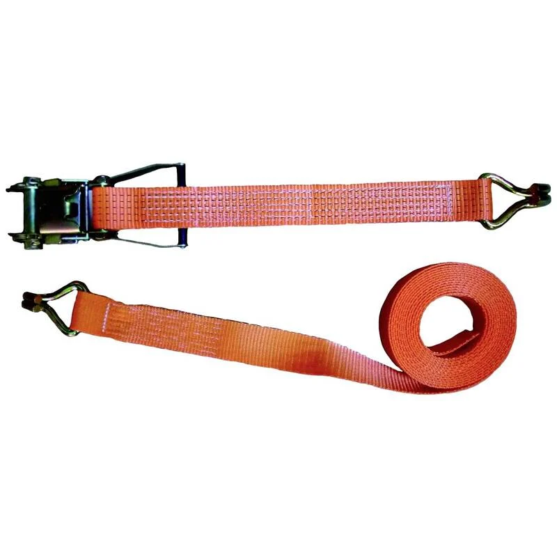 Target Ladungssicherung Spanngurt 8m x 50mm Langhebel-Ratsche 5000kg orange - 4260170161673