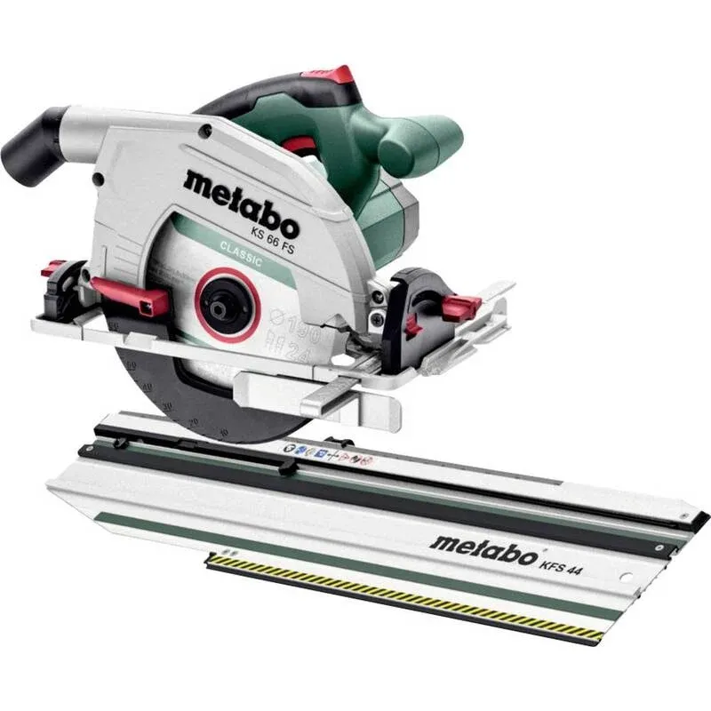 Metabo Handkreissäge Kreissäge Set KS 66 FS Säge Schnitttiefe 61 mm 1500 W - 4061792200463