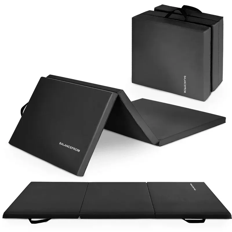 BalanceFrom Fitness Matte Sportmatte Trainingsmatte Gymnastikmatte klappbar570 - 0810963030477